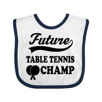 Inktastic Table Tennis Future Champ Boys or Girls Baby Bib