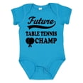 thumbnail image 1 of Inktastic Table Tennis Future Champ Boys or Girls Baby Bodysuit, 1 of 5