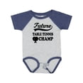 thumbnail image 1 of Inktastic Table Tennis Future Champ Boys or Girls Baby Bodysuit, 1 of 5