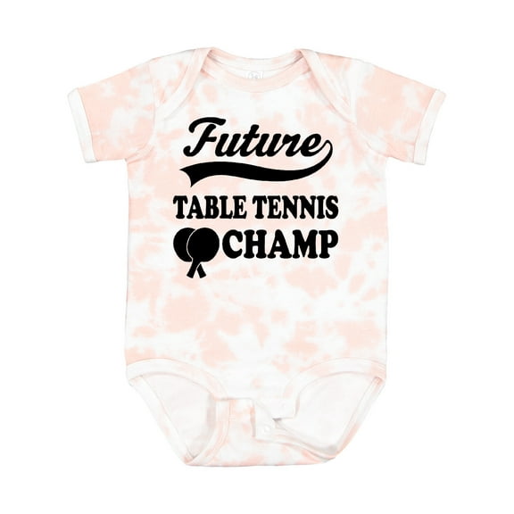Inktastic Table Tennis Future Champ Boys or Girls Baby Bodysuit