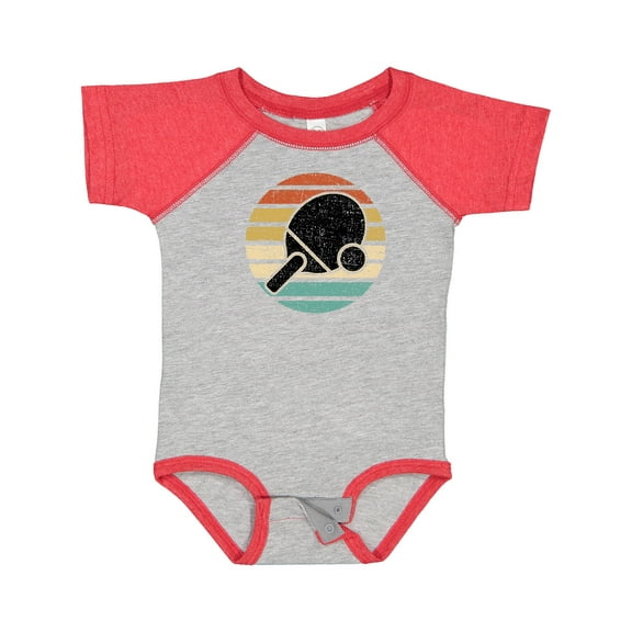 Inktastic Table Tennis Ping Pong Boys or Girls Baby Bodysuit