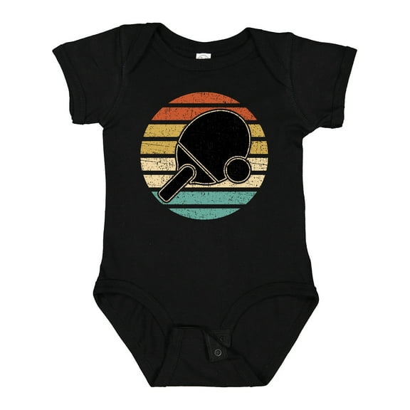 Inktastic Table Tennis Ping Pong Boys or Girls Baby Bodysuit