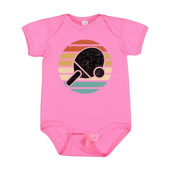 Inktastic Table Tennis Ping Pong Boys or Girls Baby Bodysuit