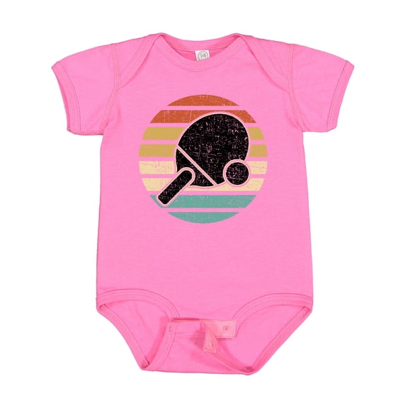 Inktastic Table Tennis Ping Pong Boys or Girls Baby Bodysuit