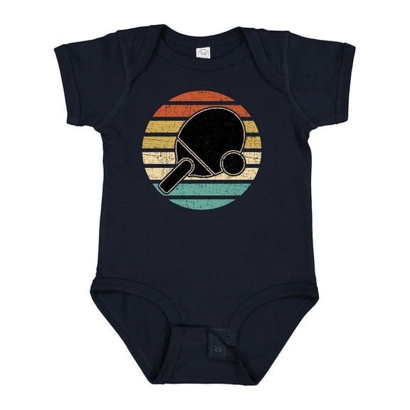 Inktastic Table Tennis Ping Pong Boys or Girls Baby Bodysuit