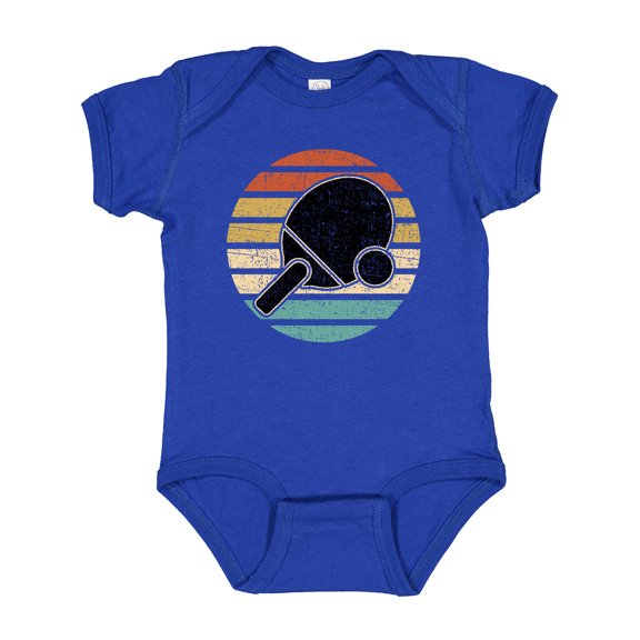 Inktastic Table Tennis Ping Pong Boys or Girls Baby Bodysuit