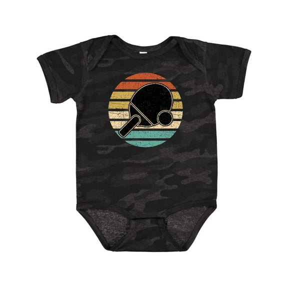 Inktastic Table Tennis Ping Pong Boys or Girls Baby Bodysuit