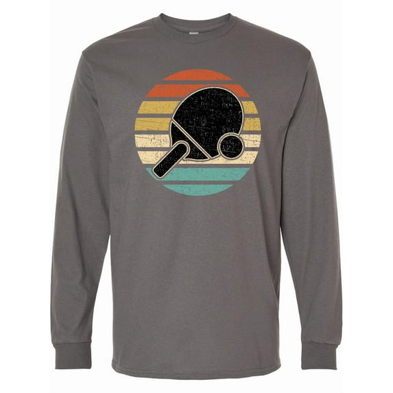 Inktastic Table Tennis Ping Pong Long Sleeve T-Shirt