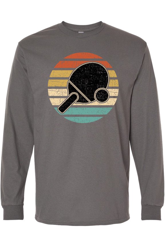 Table Tennis Ping Pong Long Sleeve T-Shirt