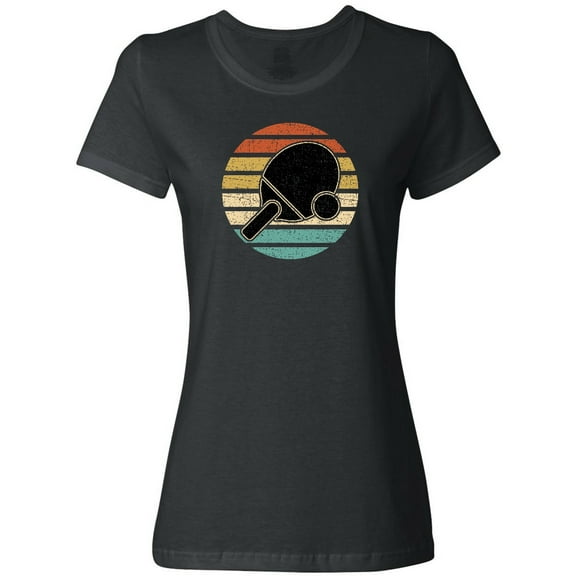 Inktastic Table Tennis Ping Pong Women's T-Shirt