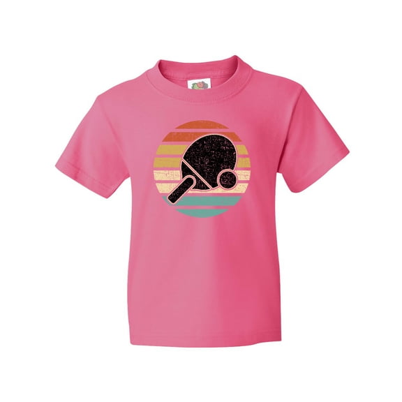 Inktastic Table Tennis Ping Pong Youth T-Shirt