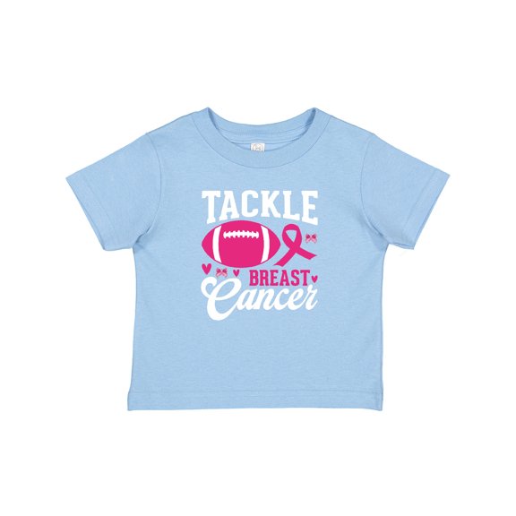 Inktastic Tackle Breast Cancer Boys or Girls Baby T-Shirt