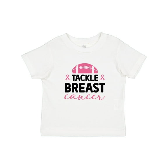 Inktastic Tackle Breast Cancer Boys or Girls Baby T-Shirt