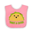 thumbnail image 1 of Inktastic Taco Bout a Cutie Cute Taco Pun Boys or Girls Baby Bib, 1 of 4