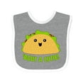 thumbnail image 1 of Inktastic Taco Bout a Cutie Cute Taco Pun Boys or Girls Baby Bib, 1 of 4