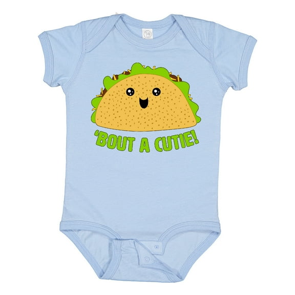 Inktastic Taco Bout a Cutie Cute Taco Pun Boys or Girls Baby Bodysuit