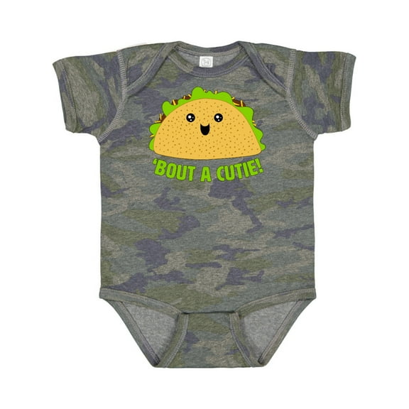 Inktastic Taco Bout a Cutie Cute Taco Pun Boys or Girls Baby Bodysuit