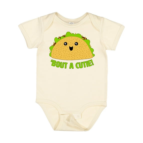 Inktastic Taco Bout a Cutie Cute Taco Pun Boys or Girls Baby Bodysuit
