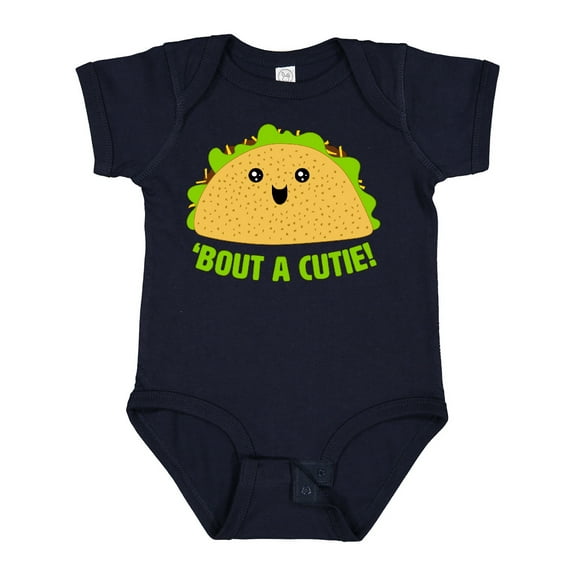Inktastic Taco Bout a Cutie Cute Taco Pun Boys or Girls Baby Bodysuit
