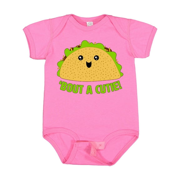 Inktastic Taco Bout a Cutie Cute Taco Pun Boys or Girls Baby Bodysuit