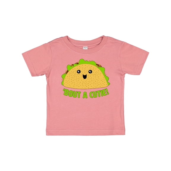 Inktastic Taco Bout a Cutie Cute Taco Pun Boys or Girls Baby T-Shirt
