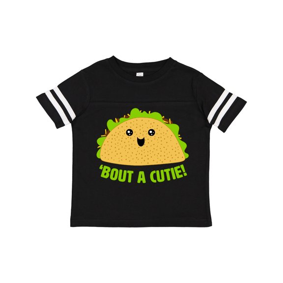 Inktastic Taco Bout a Cutie Cute Taco Pun Boys or Girls Toddler T-Shirt