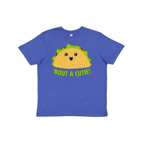 Inktastic Taco Bout a Cutie Cute Taco Pun Youth T-Shirt