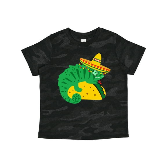 Inktastic Taco Chameleon Boys or Girls Toddler T-Shirt