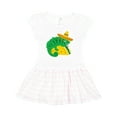 thumbnail image 1 of Inktastic Taco Chameleon Girls Toddler Dress, 1 of 4