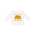 thumbnail image 1 of Inktastic Taco Costume Boys or Girls Long Sleeve Toddler T-Shirt, 1 of 5