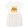 thumbnail image 1 of Inktastic Taco Costume Girls Toddler Dress, 1 of 5