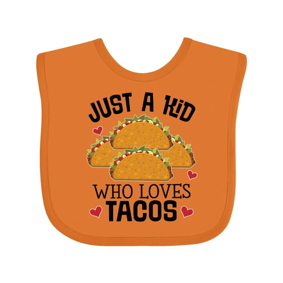 Inktastic Taco Lover Mexican Food Boys or Girls Baby Bib