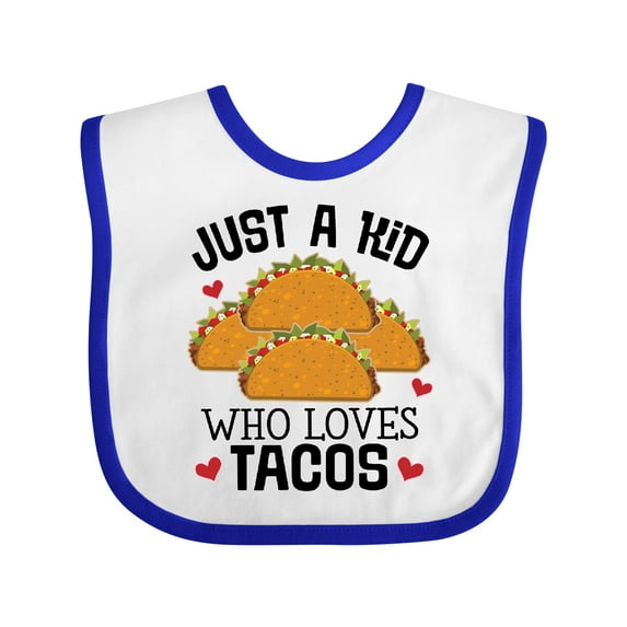 Inktastic Taco Lover Mexican Food Boys or Girls Baby Bib