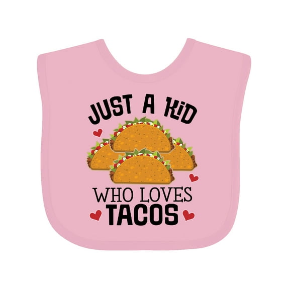 Inktastic Taco Lover Mexican Food Boys or Girls Baby Bib