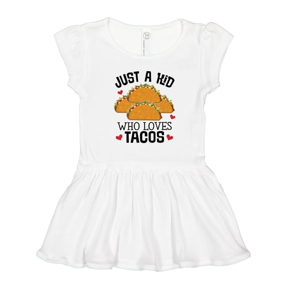 Inktastic Taco Lover Mexican Food Girls Toddler Dress
