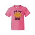thumbnail image 1 of Inktastic Taco Lover Mexican Food Youth T-Shirt, 1 of 5