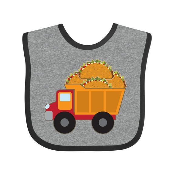 Inktastic Taco Lover Truck Boys or Girls Baby Bib