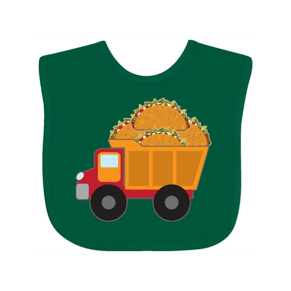 Inktastic Taco Lover Truck Boys or Girls Baby Bib