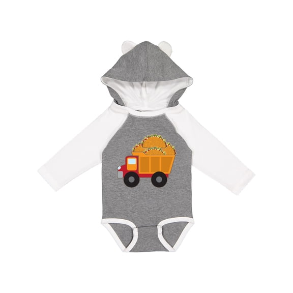 Inktastic Taco Lover Truck Boys or Girls Long Sleeve Baby Bodysuit
