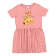 thumbnail image 1 of Inktastic Taco Princess Cute Taco Girls Toddler Dress, 1 of 5