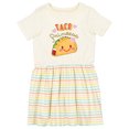 thumbnail image 1 of Inktastic Taco Princess Cute Taco Girls Toddler Dress, 1 of 5