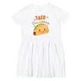 thumbnail image 1 of Inktastic Taco Princess Cute Taco Girls Toddler Dress, 1 of 5