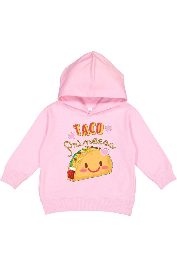 Taco Princess Cute Taco Toddler Hoodie