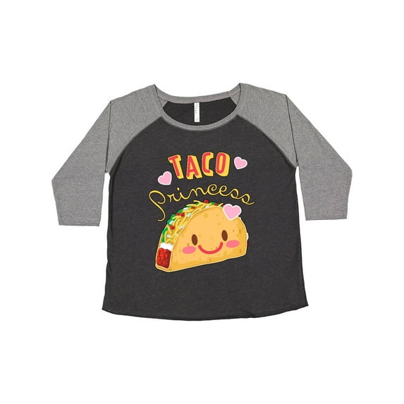 Inktastic Taco Princess- cute taco Women's Plus Size T-Shirt