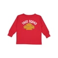 thumbnail image 1 of Inktastic Taco Squad Boys or Girls Long Sleeve Toddler T-Shirt, 1 of 5