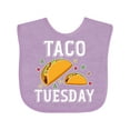 thumbnail image 1 of Inktastic Taco Tuesday Boys or Girls Baby Bib, 1 of 4