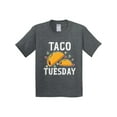 thumbnail image 1 of Inktastic Taco Tuesday Youth T-Shirt, 1 of 5