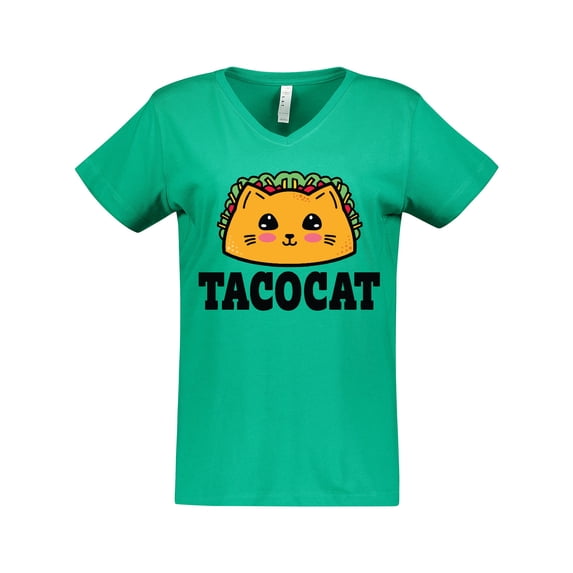 Inktastic Tacocat Cindo De Mayo Women's V-Neck T-Shirt