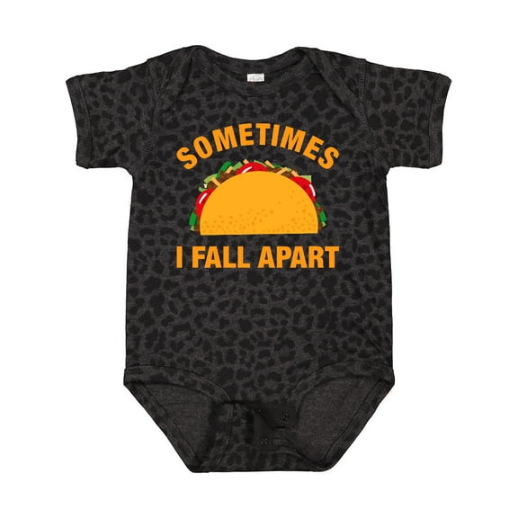 Inktastic Tacos Fall Apart Boys or Girls Baby Bodysuit