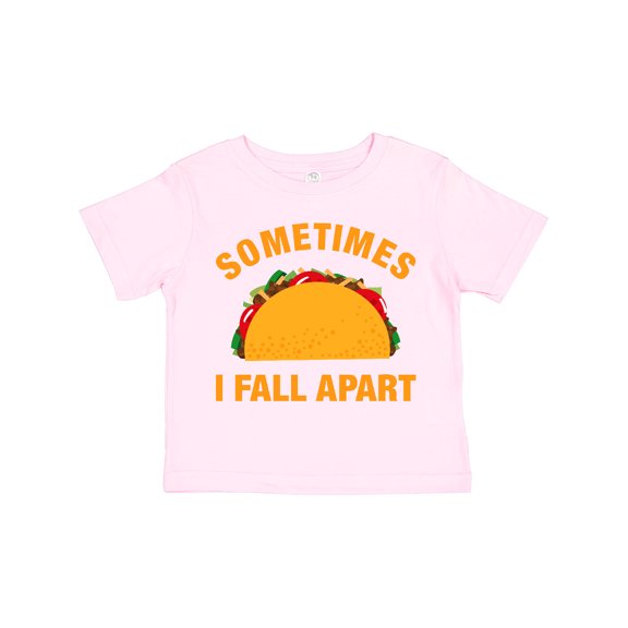 Inktastic Tacos Fall Apart Boys or Girls Toddler T-Shirt